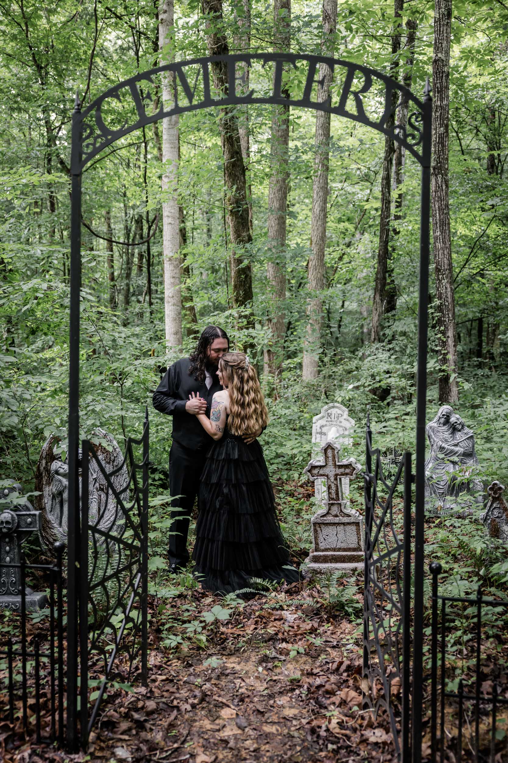 Cemetery Wedding 
