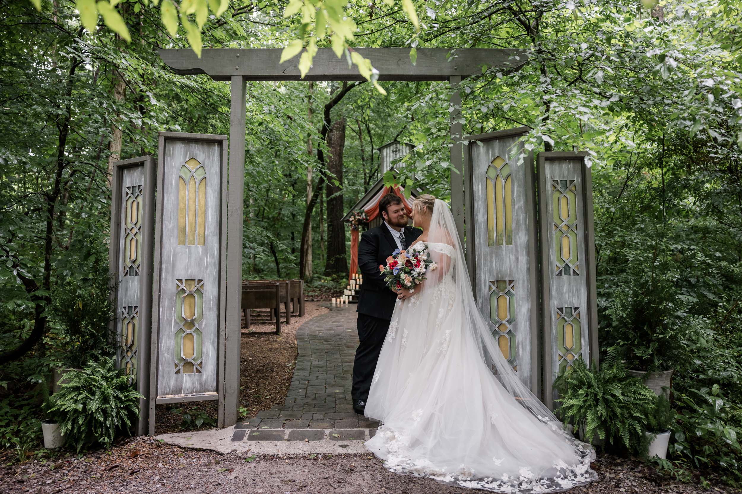 Rainy Smoky Mountain Elopement 