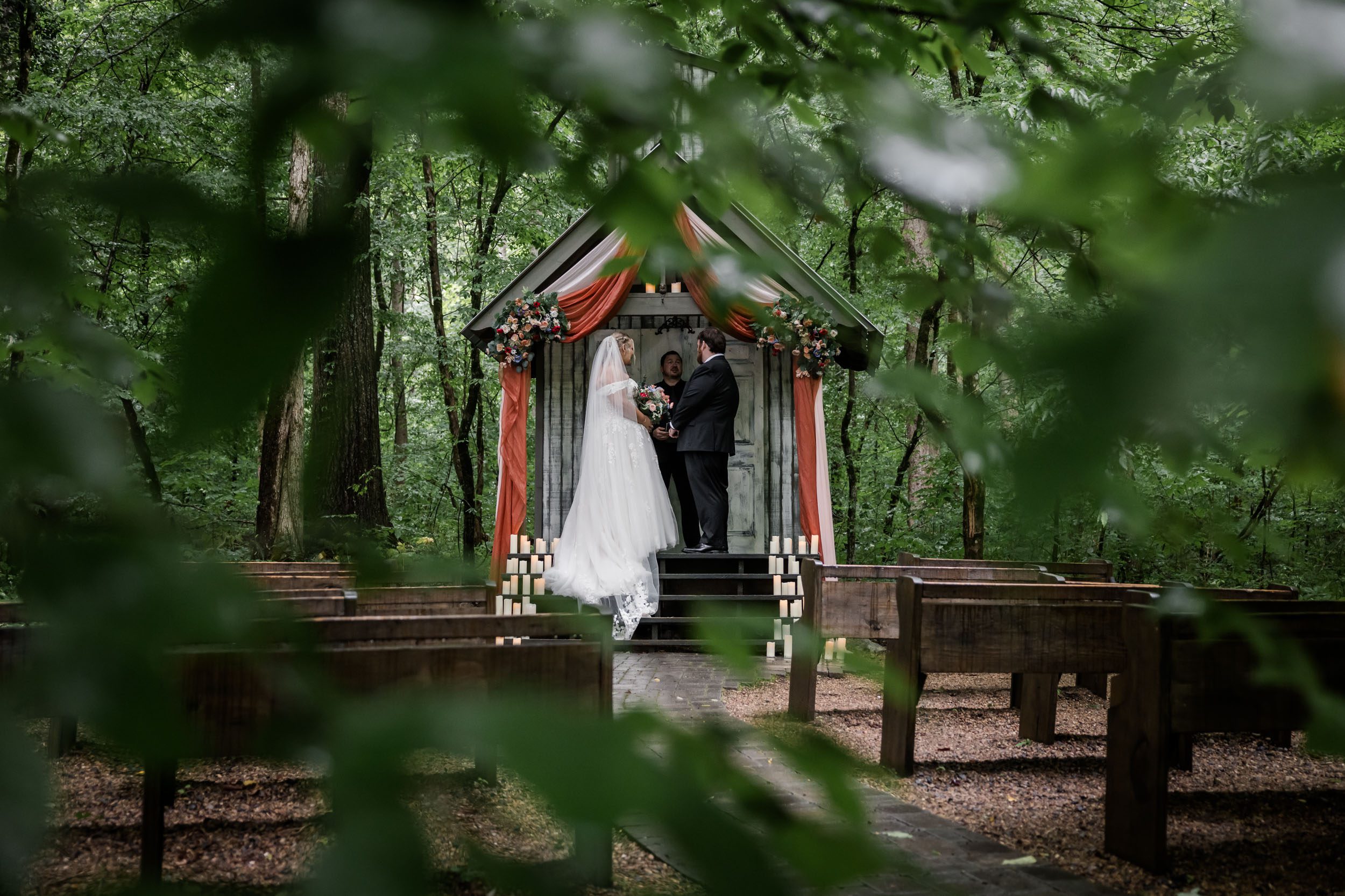 Rainy Smoky Mountain Elopement 