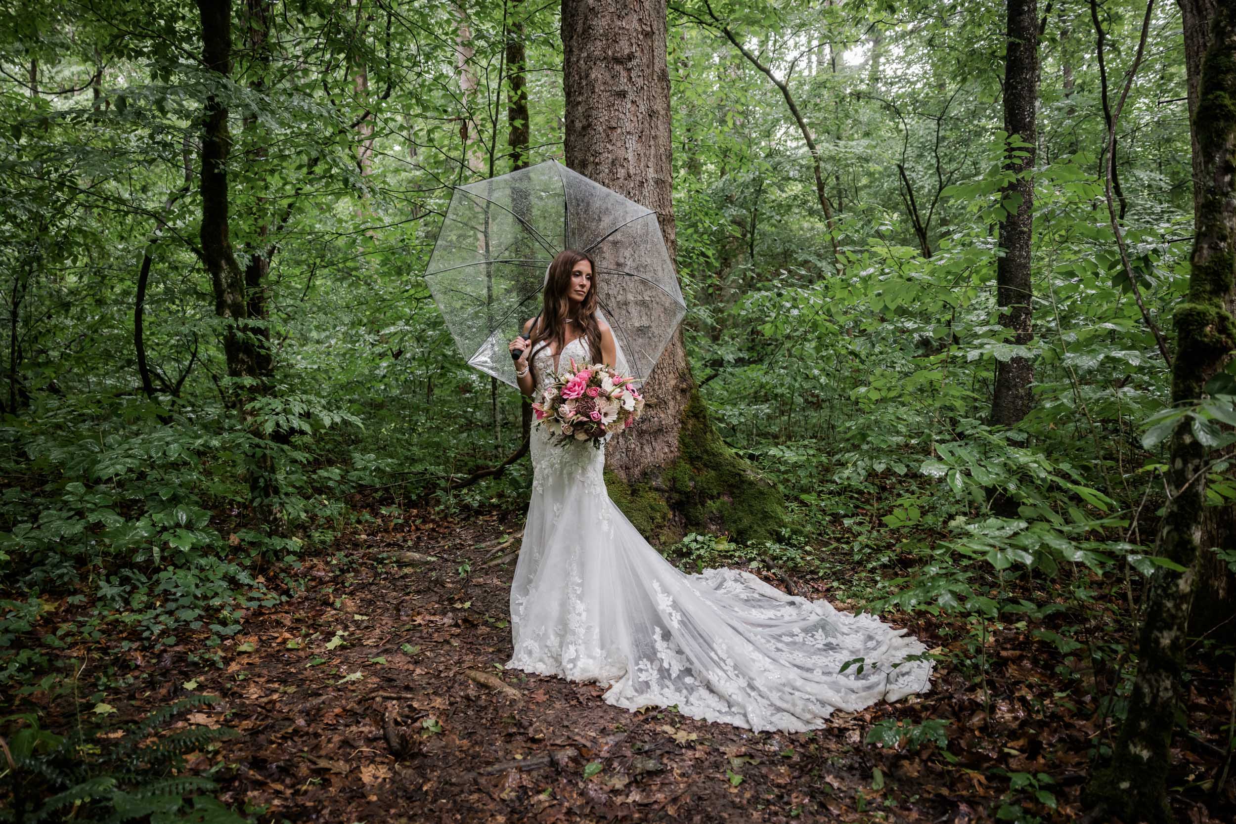 Umbrella Bridal Photo Ideas