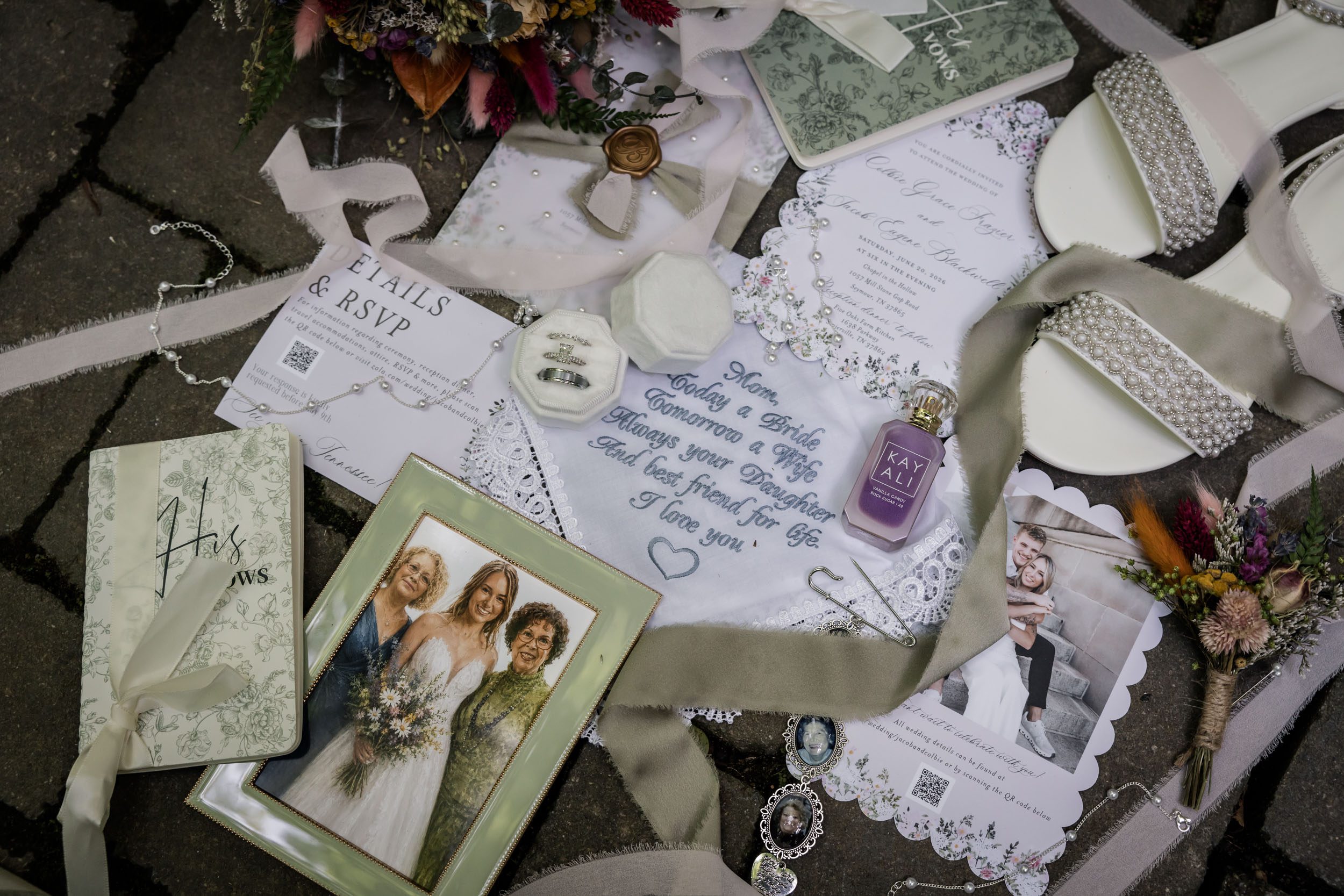 Wedding Rings, Wedding Invitations, Vow Books