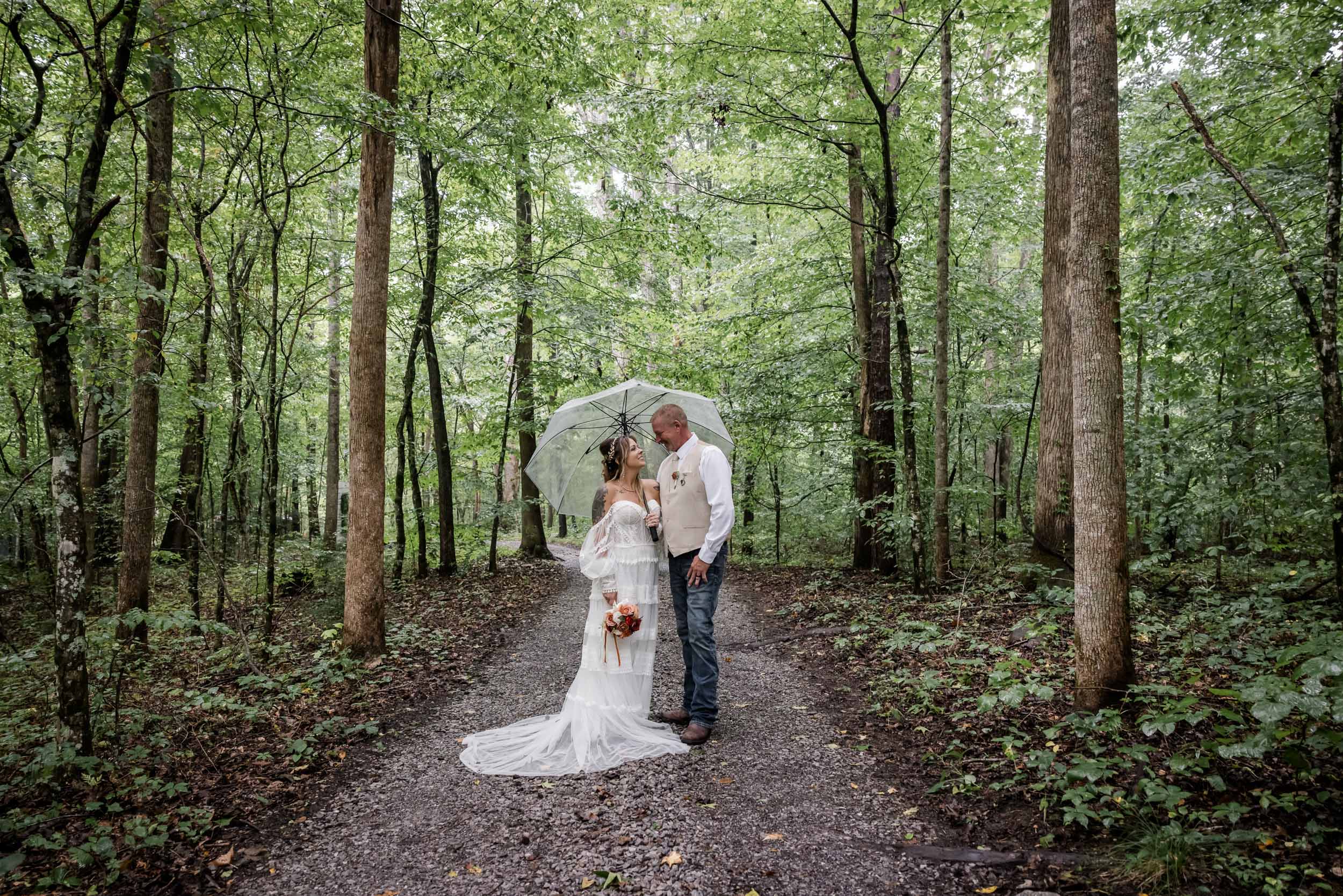 Rainy August Wedding 