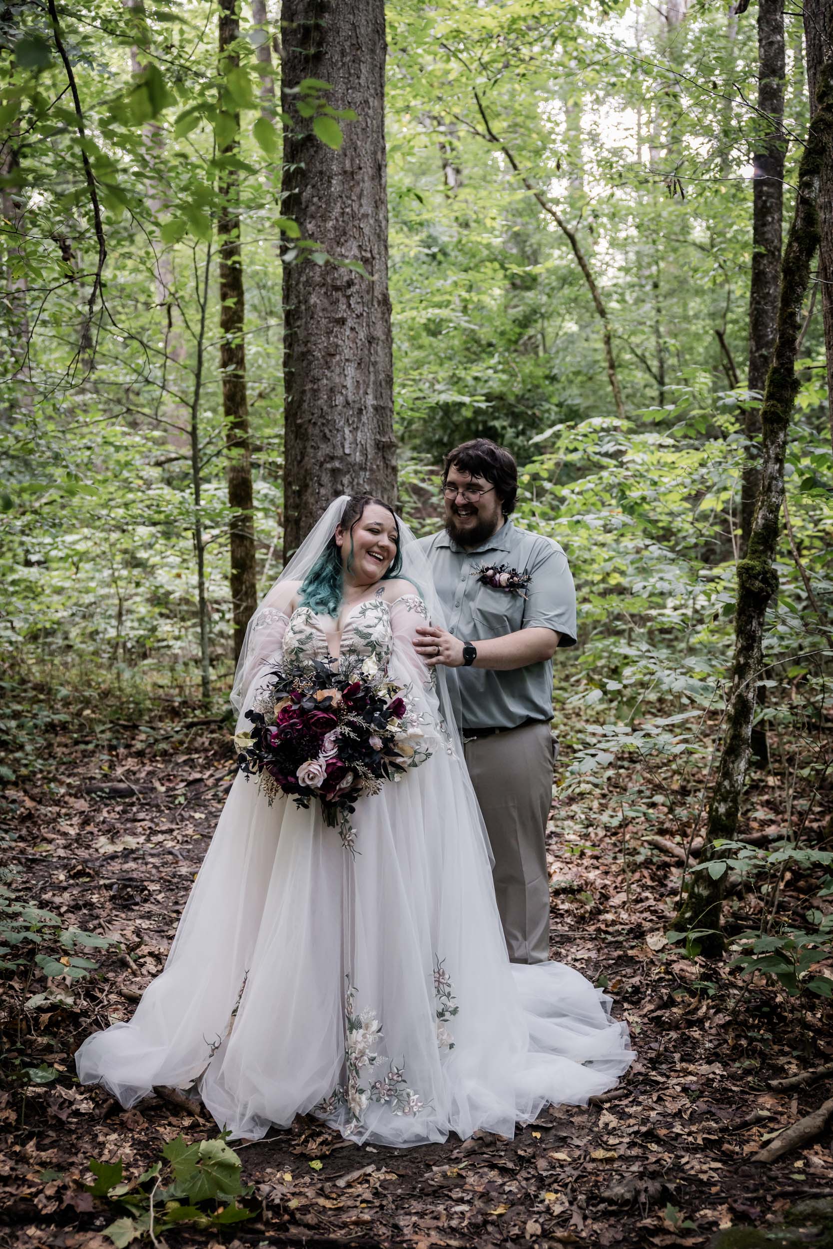 Whimsical August Micro Wedding 