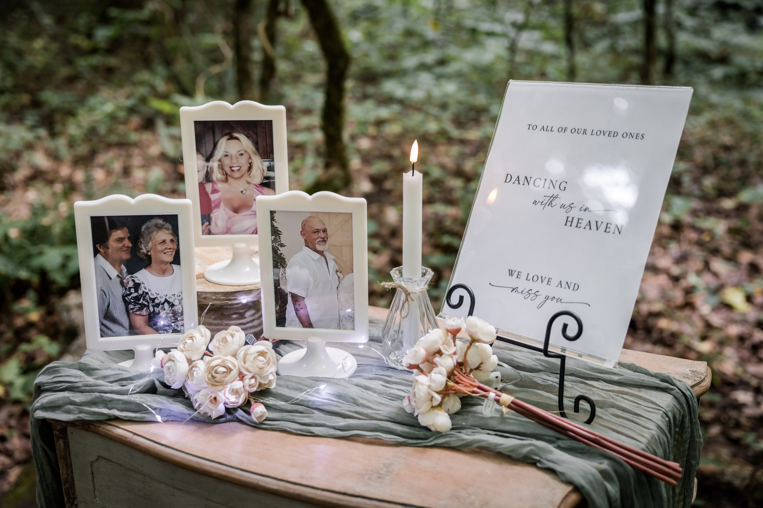 Memorial Wedding Table Ideas 