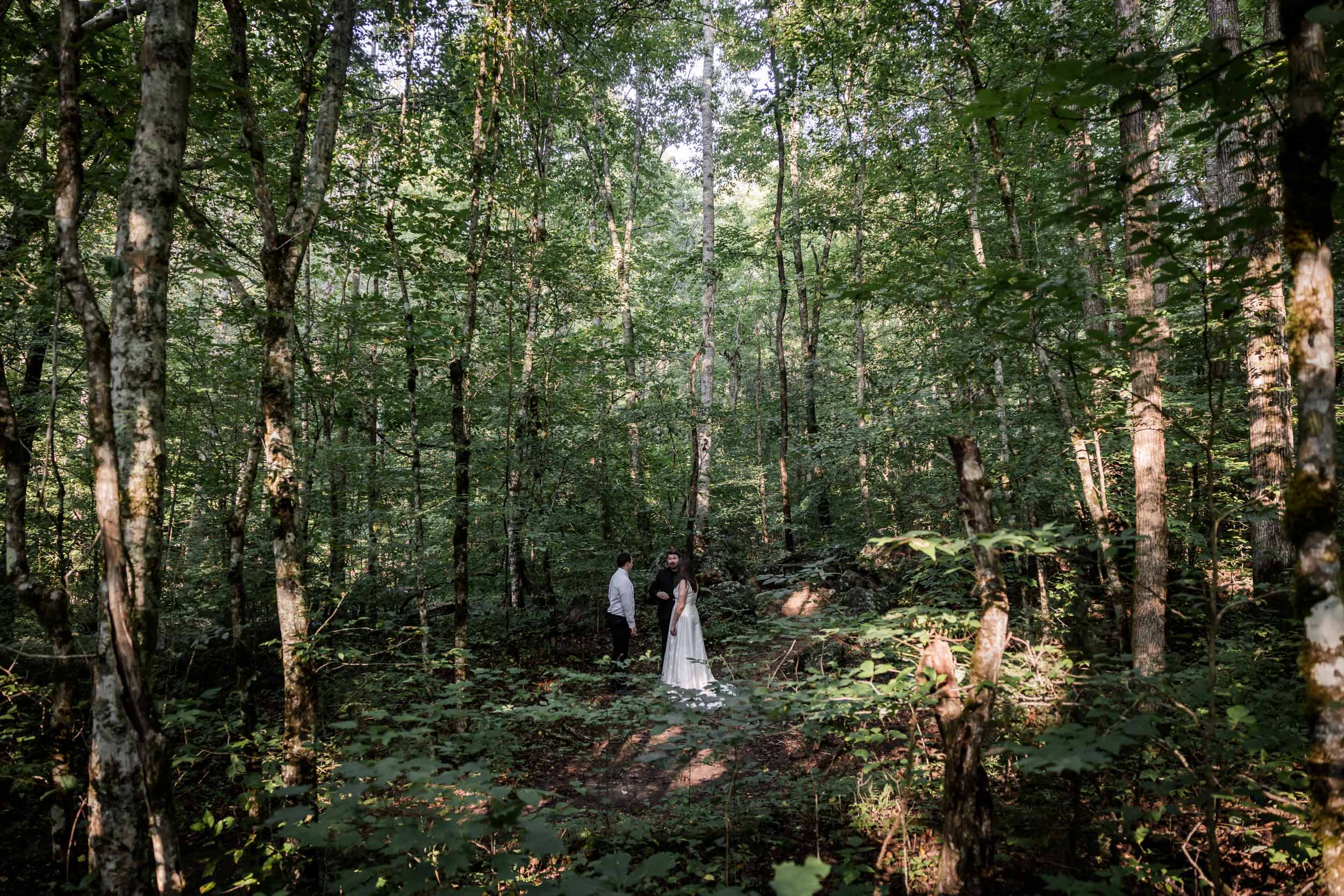 Smoky Mountain Adventure Wedding 