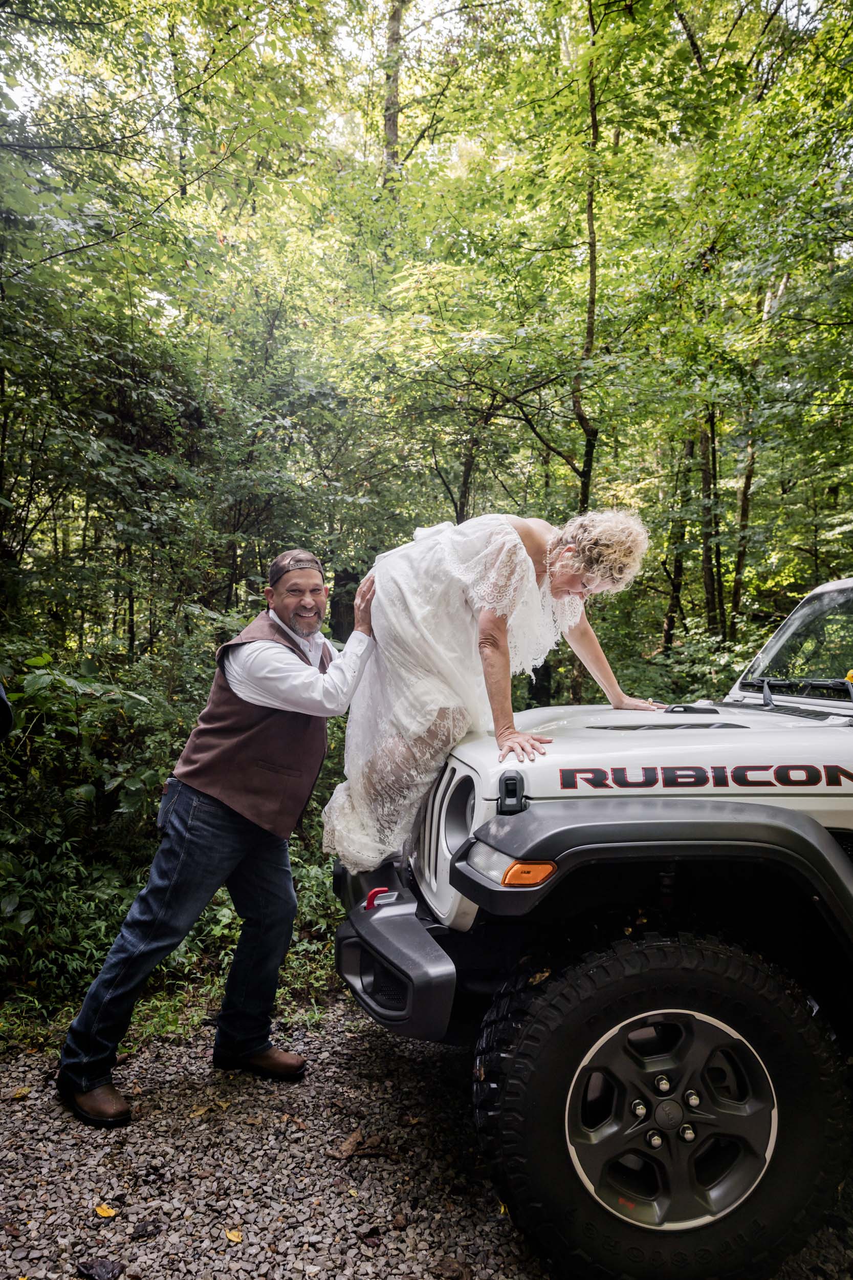 Jeep Wedding Photos