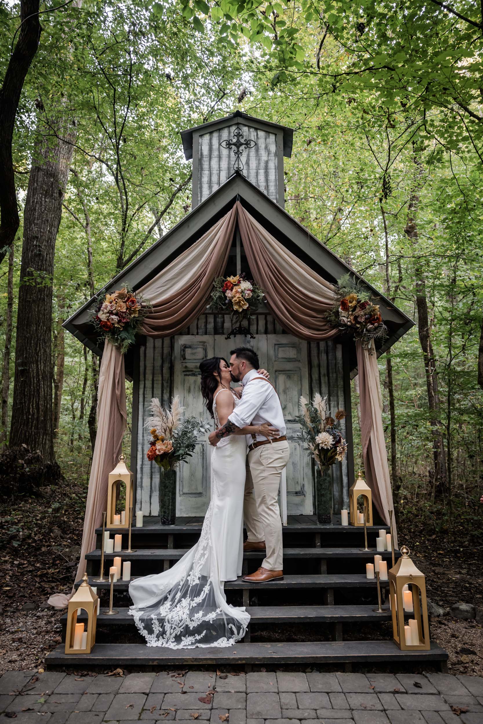 Smoky Mountain Micro Wedding Chapel