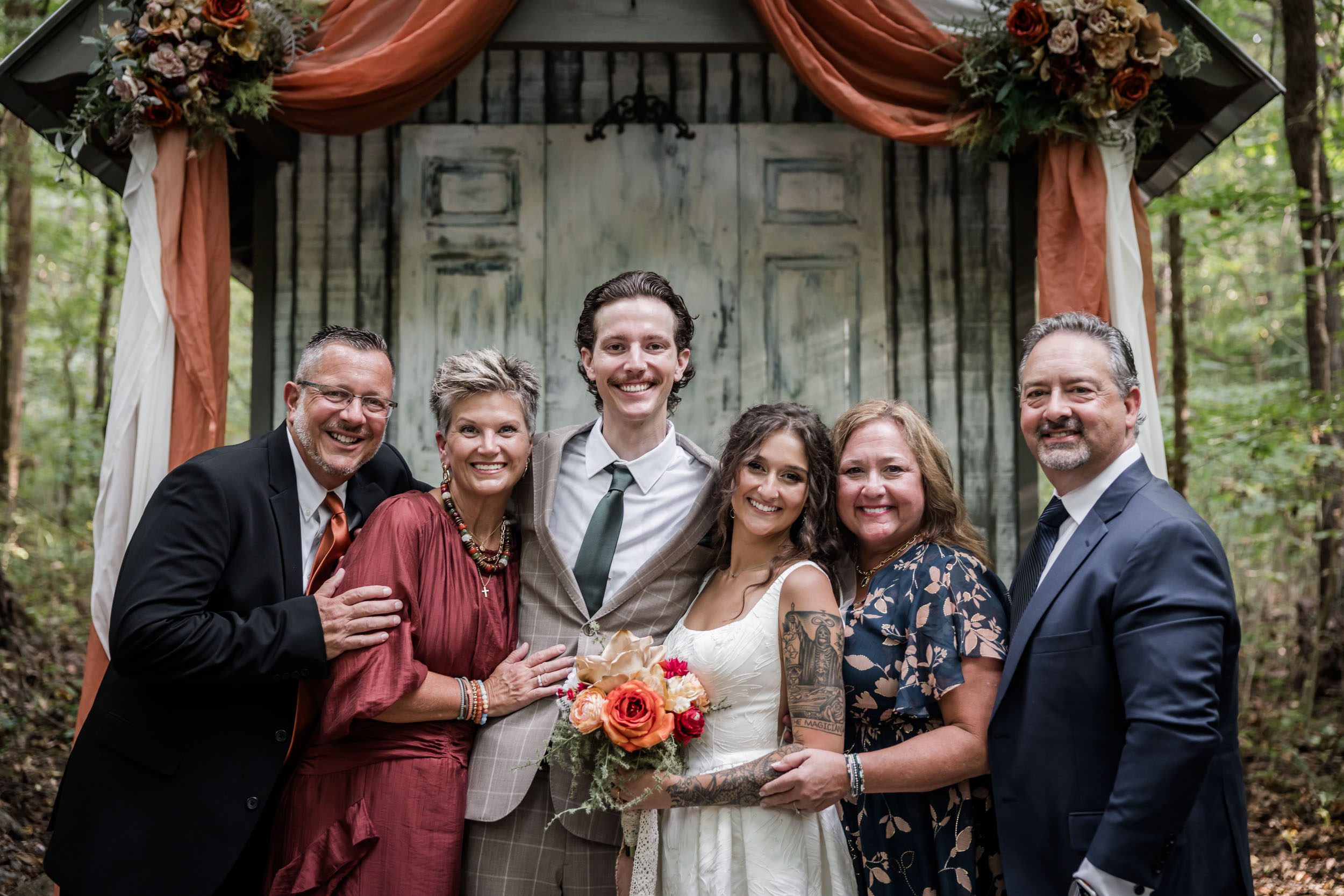 Family Wedding Photo